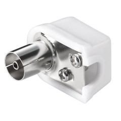 MicroConnect Coax angle jack with screw