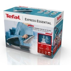 Køb Tefal Express Essential SV6115 Dampstrygejern 2200W - Effektiv og Hurtig Strygning i Grøn/Hvid!