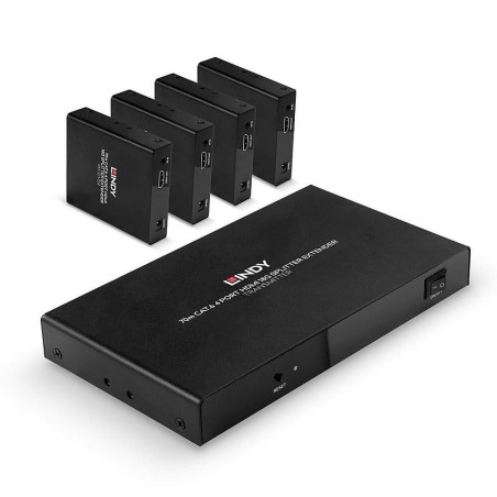 Lindy 70M 4 Port Cat.6 Hdmi 4K60