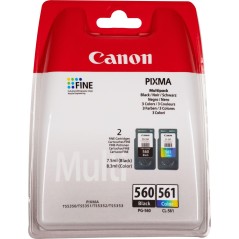 Canon Pg-560 Black And Cl-561