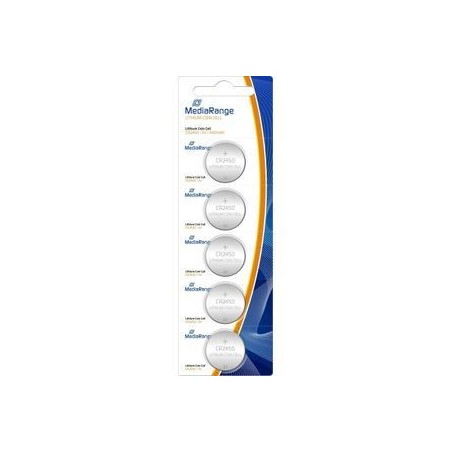 Buy MediaRange CR2450 Button Cell Batteries – Long-lasting Power, Reliable Performance, 4260283116072