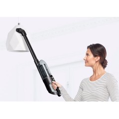 Bosch Flexxo Serie | 4 BBH32101 Støvsuger - Effektiv Håndholdt Støvsuger i Grå/Perlehvid med 0.4L Kapacitet - Ideel til Nem Reng