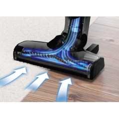 Bosch Flexxo Serie | 4 BBH32101 Støvsuger - Effektiv Håndholdt Støvsuger i Grå/Perlehvid med 0.4L Kapacitet - Ideel til Nem Reng