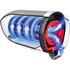 Bosch Flexxo Serie | 4 BBH32101 Støvsuger - Effektiv Håndholdt Støvsuger i Grå/Perlehvid med 0.4L Kapacitet - Ideel til Nem Reng
