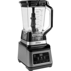 Ninja BN750EU Blender - 3 Auto-iQ-funktioner i Sort/Sølv - Kraftfuld & Innovativ Blender til Perfekte Resultater!