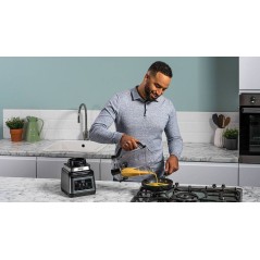 Ninja BN750EU Blender - 3 Auto-iQ-funktioner i Sort/Sølv - Kraftfuld & Innovativ Blender til Perfekte Resultater!