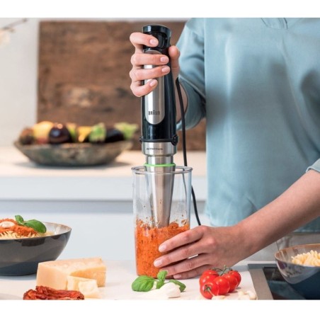 Braun Multiquick 7 MQ 7000X Stavblender - Elegant Sort/rustfrit stål til perfekte resultater!