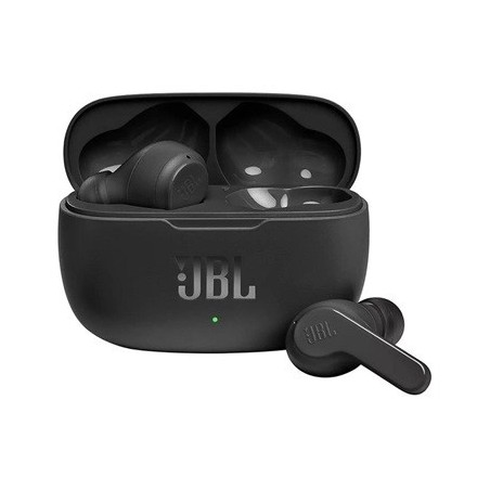 JBL Wave 200 Ægte Trådløse Øretelefoner - Sort | Fantastisk lyd & Komfort!