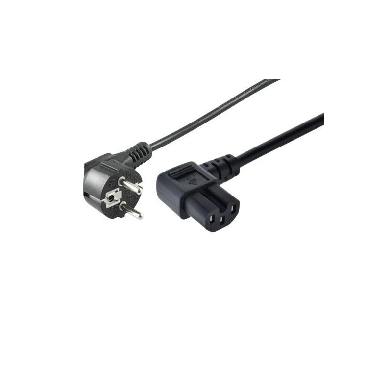MicroConnect Power Cord CEE 7/7 - Angled