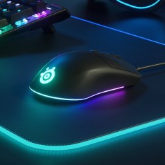 SteelSeries Rival 3 Optisk Gaming Mus - Kabling Sort | Unparalleled Præcision & Komfort