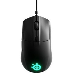 SteelSeries Rival 3 Optisk Gaming Mus - Kabling Sort | Unparalleled Præcision & Komfort