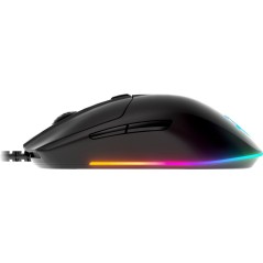 SteelSeries Rival 3 Optisk Gaming Mus - Kabling Sort | Unparalleled Præcision & Komfort