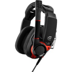 Køb Sennheiser GSP 600 Kabling Headset - Sort/Rød | Fantastisk lydkvalitet og komfort!