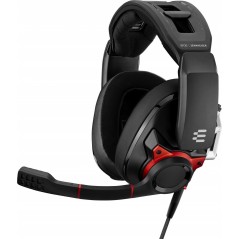 Køb Sennheiser GSP 600 Kabling Headset - Sort/Rød | Fantastisk lydkvalitet og komfort!