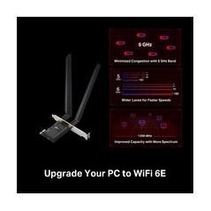 TP-Link ARCHER TXE72E V1 Netværksadapter PCI Express x1