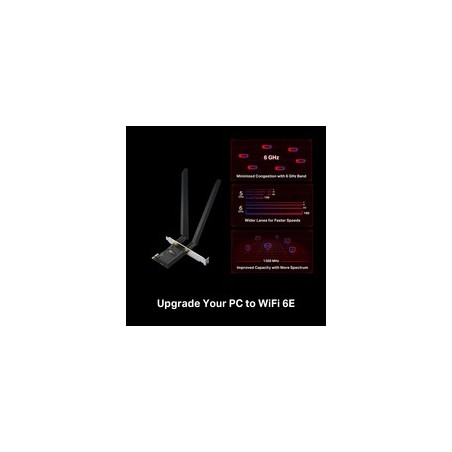 TP-Link ARCHER TXE72E V1 Netværksadapter PCI Express x1