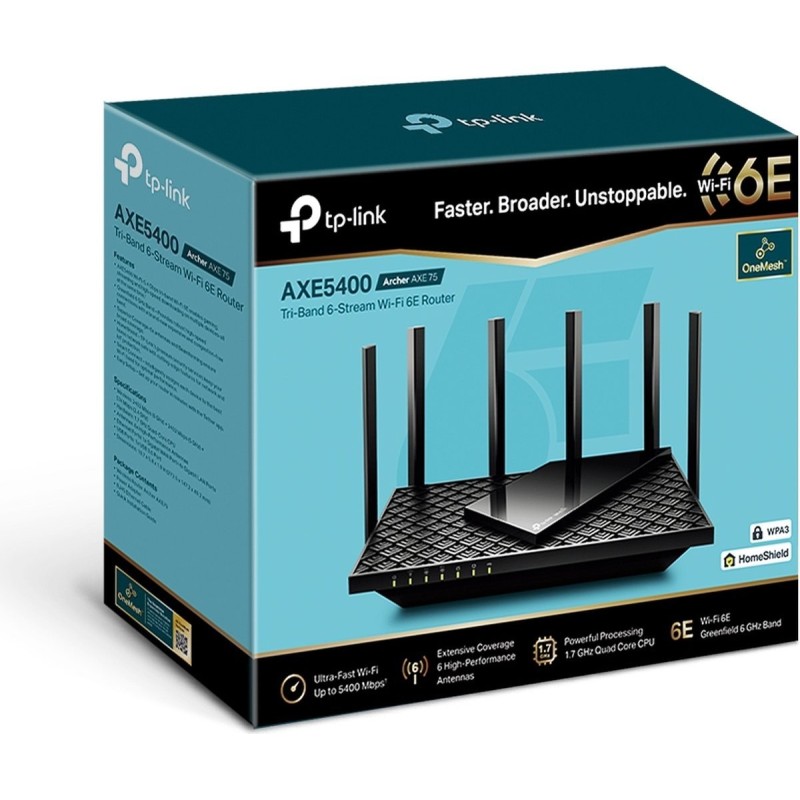 TP-Link Archer AXE75 V1 Trådløs router