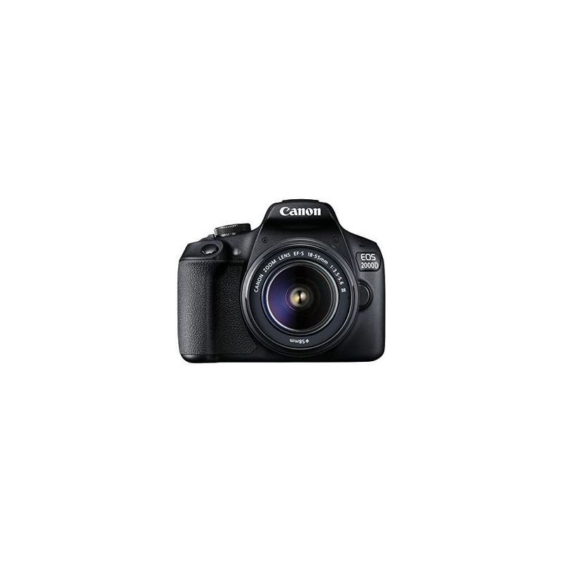 Køb Canon EOS 2000D Digitalkamera med EF-S 18-55 mm III Objektiv - Perfekt til Begyndere! Køb Canon EOS 2000D Digitalkamera med EF-S 18-55 mm III Objektiv - Perfekt til Begyndere!