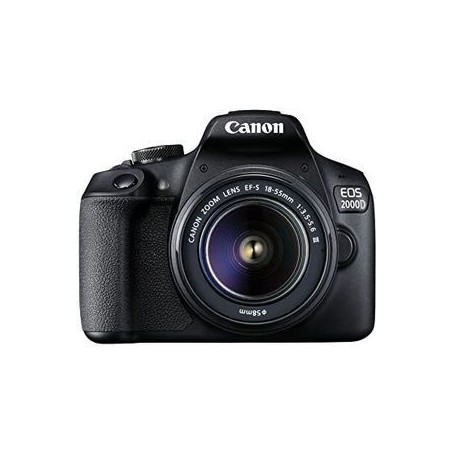 Køb Canon EOS 2000D Digitalkamera med EF-S 18-55 mm III Objektiv - Perfekt til Begyndere!