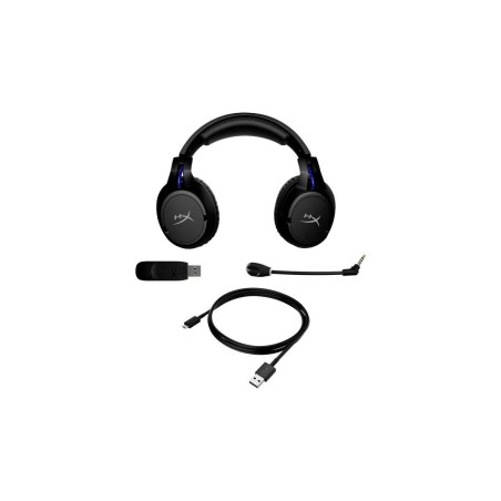 HyperX Cloud Flight Gaming Trådløs Headset - Sort Blå | Ultimativ Komfort og Fantastisk Lydqualität