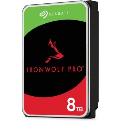 Seagate IronWolf Pro 8TB Harddisk - Hurtig, Pålidelig & Ideel til NAS!