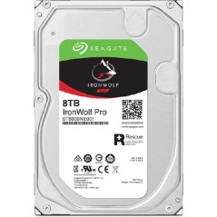 Seagate IronWolf Pro 8TB Harddisk - Hurtig, Pålidelig & Ideel til NAS!