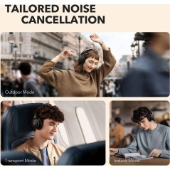 Anker SoundCore Life Q30 Trådløse Hovedtelefoner - Sort | Ultimate Lydkvalitet & Komfort