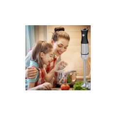 ProfiCook PC-SM 1094 Stavblender i Rustfrit Stål/Sort – Effektiv, Elegant og Slidstærk Kvalitet!