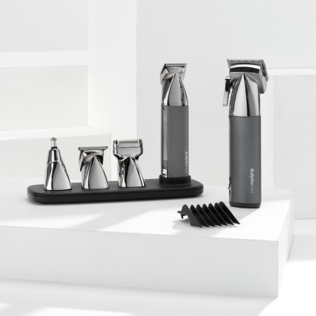 BaByliss Super-X Metal E996E Hårklipper Grå Sølv