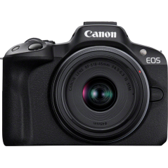 Canon EOS R50 + RF-S 18-45mm F4.5-6.3 IS STM - Black