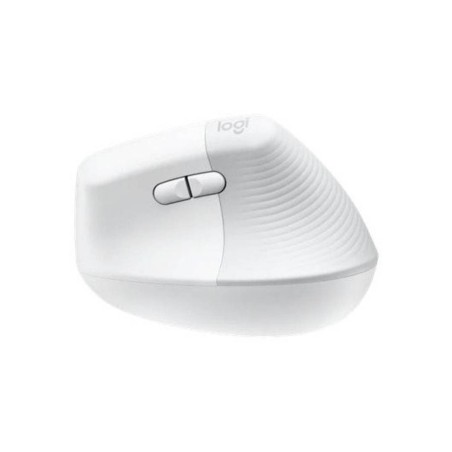 Logitech Lift Vertical Ergonomic Mouse Optisk Trådløs Hvid