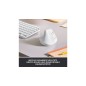 Logitech Lift Vertical Ergonomic Mouse Optisk Trådløs Hvid Logitech Lift Vertical Ergonomic Mouse Optisk Trådløs Hvid
