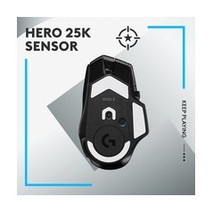 Logitech G G502 X LIGHTSPEED Optisk Trådløs Mus - Flot Sort Design, Ultimativ Præcision og Komfort!