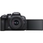 Canon EOS R10 Sort Digitalkamera + RF-S 18-45mm F4.5-6.3 IS STM objektiv