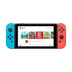 Køb Nintendo Switch Neon Blue & Neon Red Joy-Con – Perfekt spiloplevelse og stil! Varenummer: 0045496452629