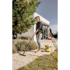 Kärcher WD 2 Plus V-12/4/18/C Støvsuger Beholder Gul - Effektiv, pålidelig og alsidig rengøring!