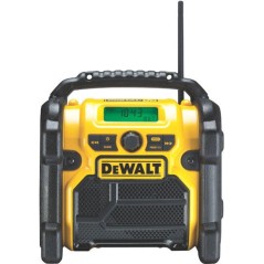DeWALT DCR020-QW DAB+/FM Radio Trådløs - Kvalitet og Mobilitet til Dit Arbejde!