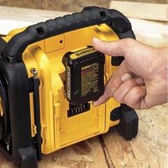 DeWALT DCR020-QW DAB+/FM Radio Trådløs - Kvalitet og Mobilitet til Dit Arbejde!