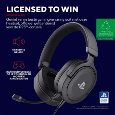Køb Trust GXT 498 FORTA Kabling Headset Sort - Komfortabelt, Holdbart & Kraftfuldt Lyd!