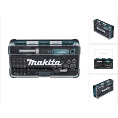 Makita Skraldeskruetrækker med Bit og Sokkelsæt - 47 Dele af Høj Kvalitet - Varenummer: 0088381433549
