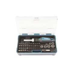 Makita Skraldeskruetrækker med Bit og Sokkelsæt - 47 Dele af Høj Kvalitet - Varenummer: 0088381433549