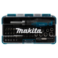Makita Skraldeskruetrækker med Bit og Sokkelsæt - 47 Dele af Høj Kvalitet - Varenummer: 0088381433549