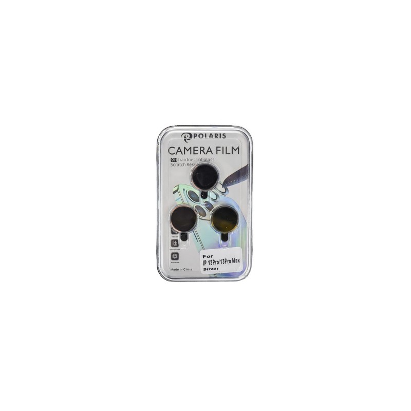 iPhone 13 Pro / 13 Pro Max - Silver - Premium Camera Lens Beskyttelse Set iPhone 13 Pro / 13 Pro Max - Silver - Premium Camera Lens Beskyttelse Set