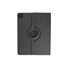 "Premium 360° Black PU Leather Flip Case for iPad Pro 12.9 (3rd-6th Gen) - Sleek & Durable Protection"