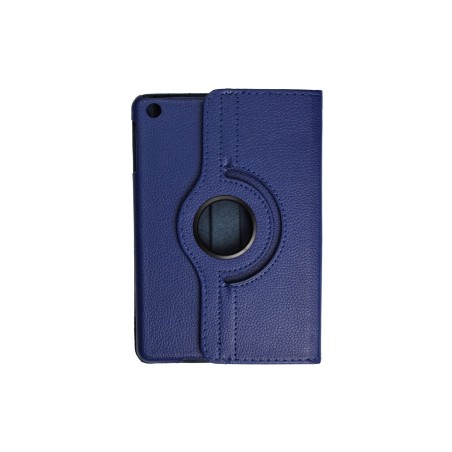 iPad Mini 1/2/3 - 360 Grad Flip Cover i Navy Blå | Elegant og Holdbart PU Læder Etui