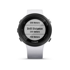 Garmin Swim 2 GPS/GLONASS/Galileo-ur Sort Hvid