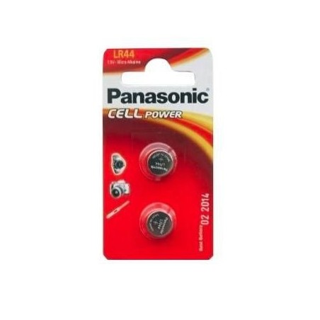 "Panasonic 1x2 LR 44 - Pålidelig og Langtidsholdbar Batterikraft | Varenr: LR-44EL/2B"