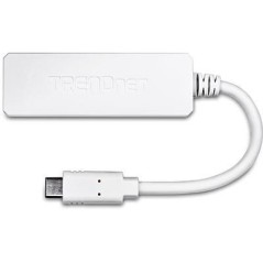 TRENDnet Netværksadapter USB-C - Hurtig & Stabil Kabling til Dine Enheder - Varenummer: 0710931180091