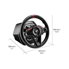 ThrustMaster T128 Rat og Pedalsæt - Ultimate Racing Gear til PC, Xbox Series S/X & Xbox One | Varenr: 3362934402785