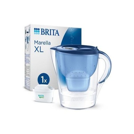 Brita Marella XL Kande Blå med Maxtra+ Filter - Optimal Vandfiltrering til Hjemmet 4006387125295